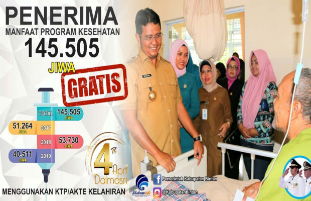 Memasuki empat tahun memimpin Kabupaten Bintan