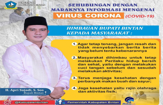 Wabah Virus Corona menjadi momok dunia. Lalu bagaimana sikap kita ? Jangan panik !!!