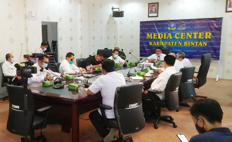 Bupati Bintan Pimpin Langsung Pembahasan Program Prioritas Dimasa Pandemi Covid-19 Kabupaten Bintan
