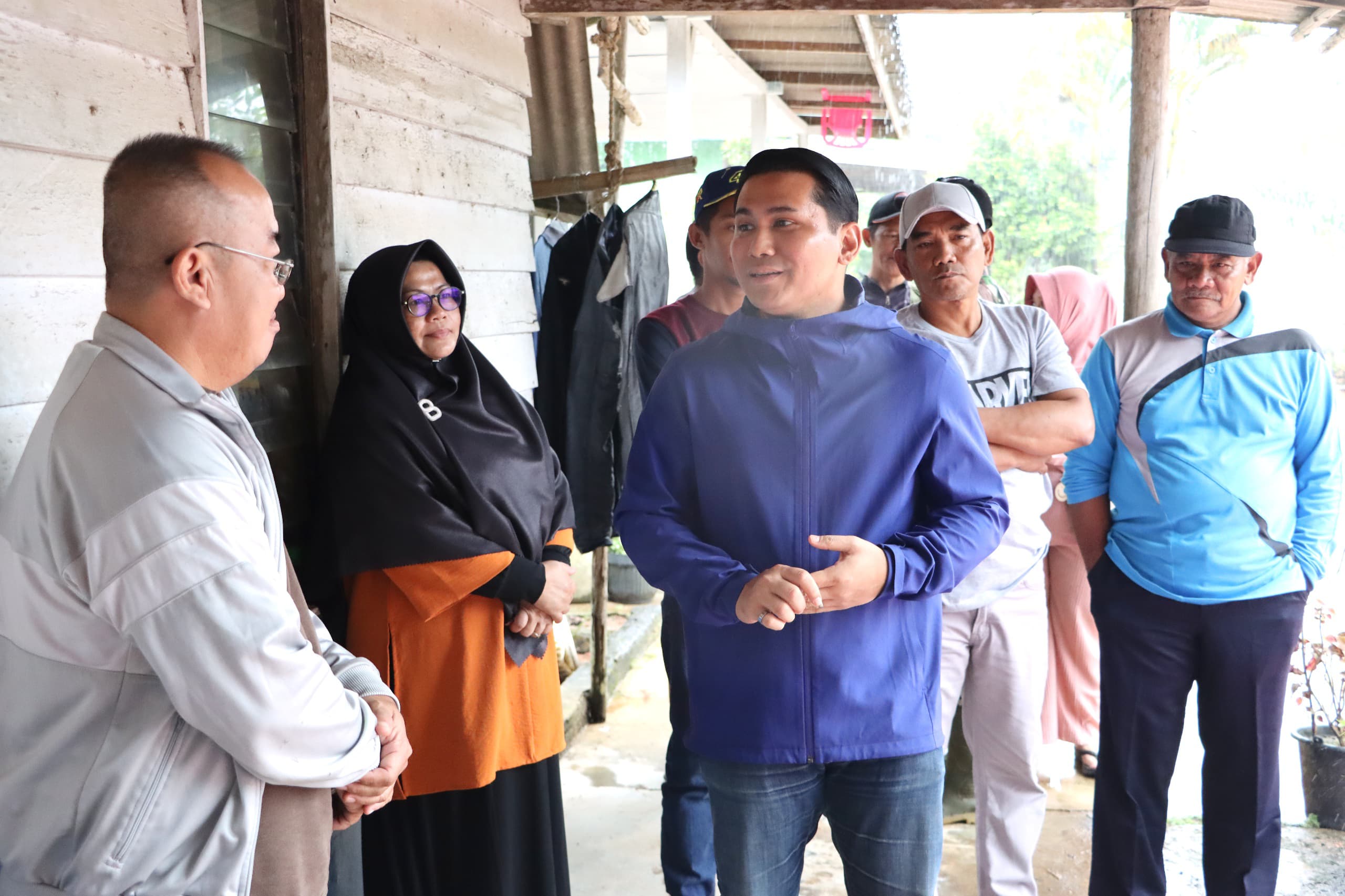 Wabup Bintan Tinjau Warga Terdampak Cuaca Ekstrem