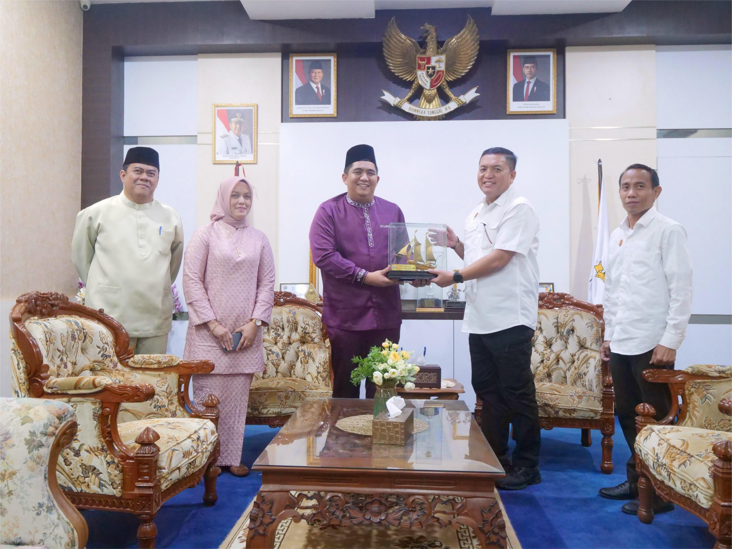Bupati Roby Sambut Kunjungan Silahturahmi Kabinda Kepri, Perkuat Sinergi dan Kolaborasi