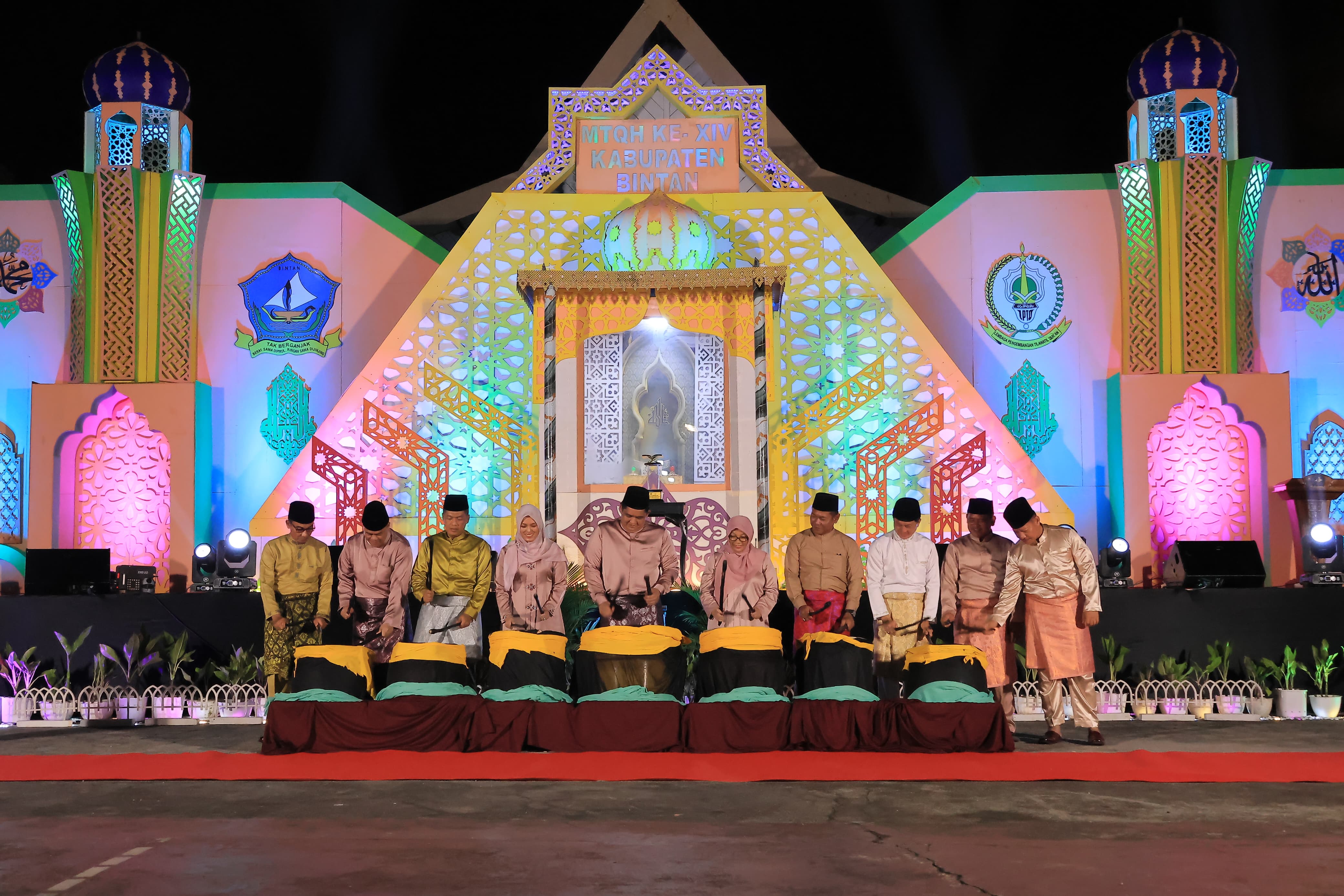 Semarak Nan Meriah, MTQH Ke XIV Bintan Resmi Dimulai