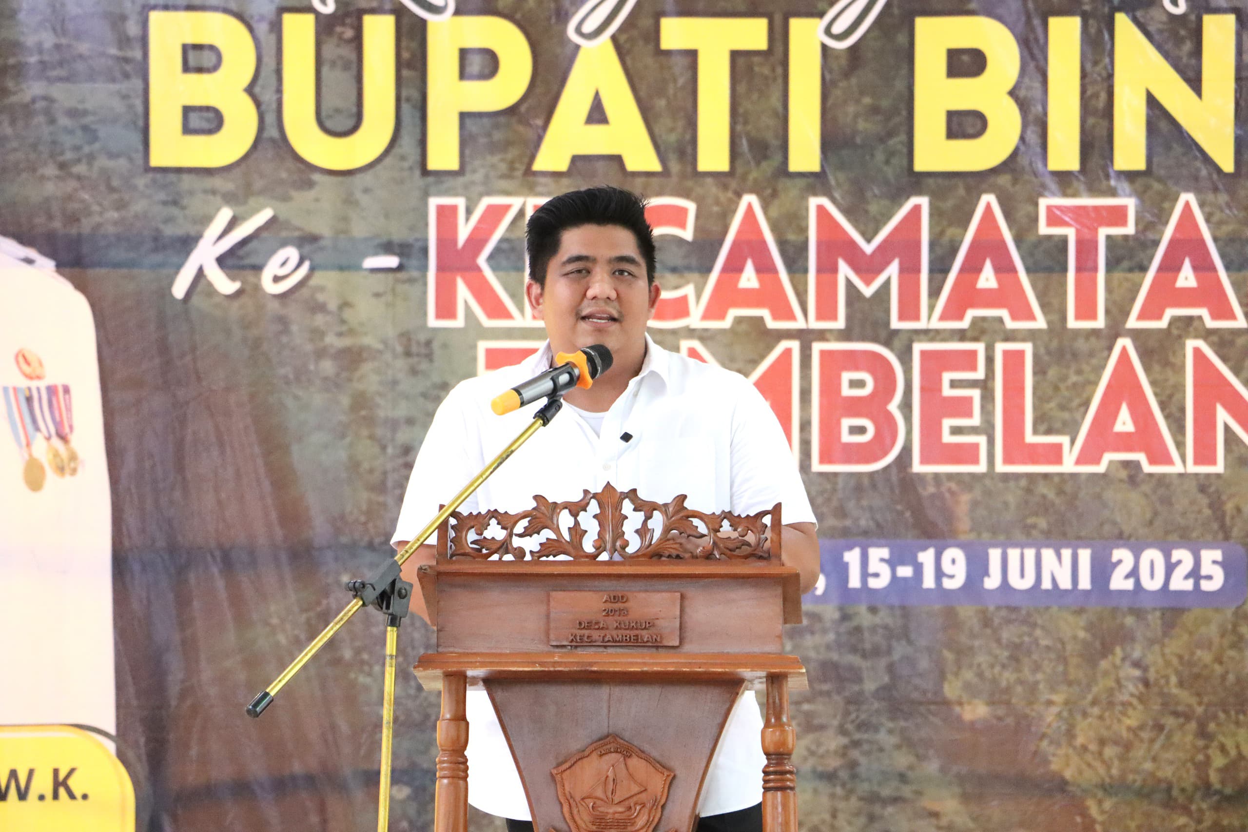 Kunjungan Kerja Bupati Bintan, Roby : Pembangunan Tambelan 2025 Hampir Rp3 Miliar