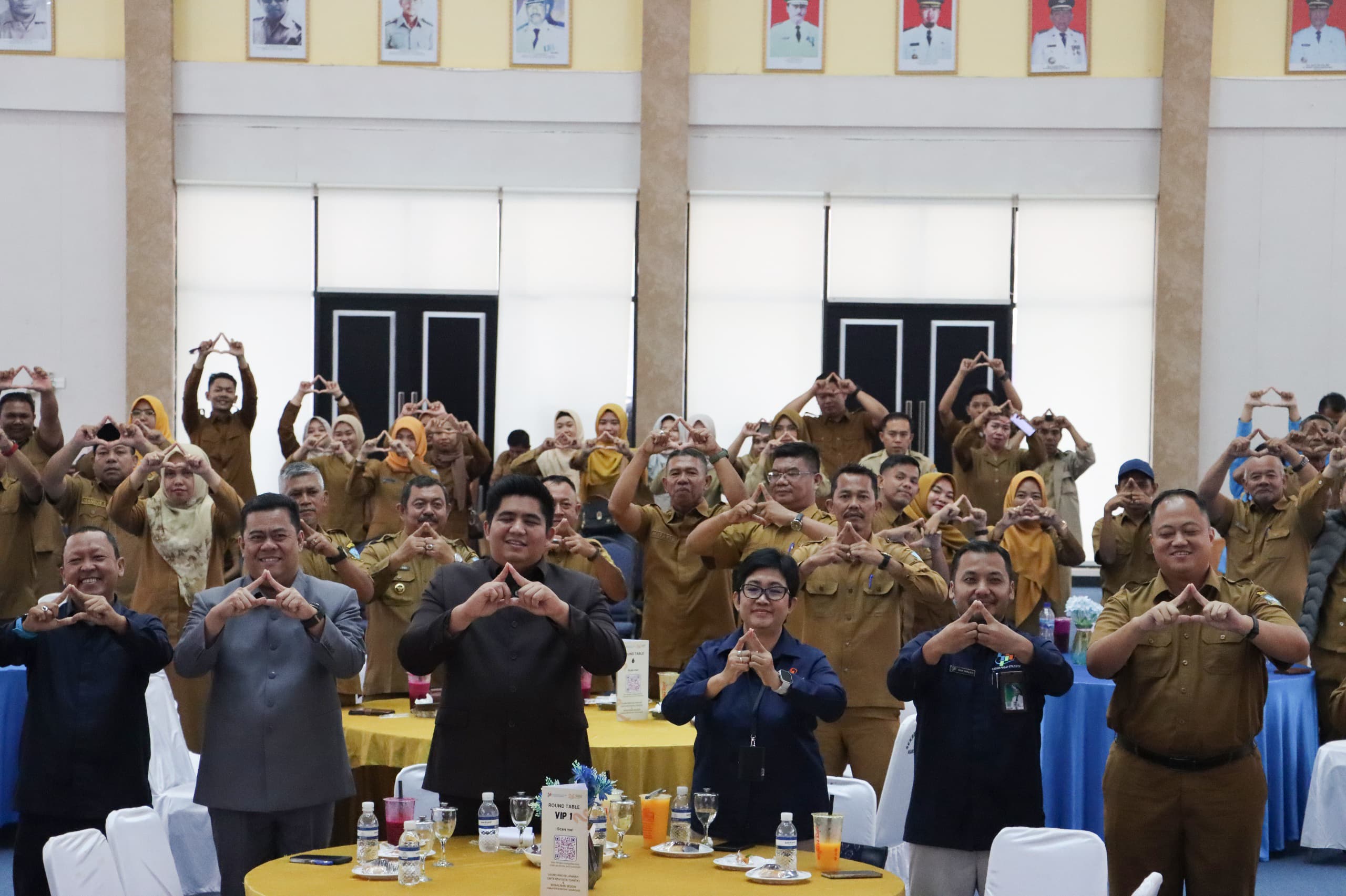 Kolaborasi 'CANTIK', Bupati Roby : Satu Data Itu Pijakan Utama Kita Merumuskan Kebijakan dan Program