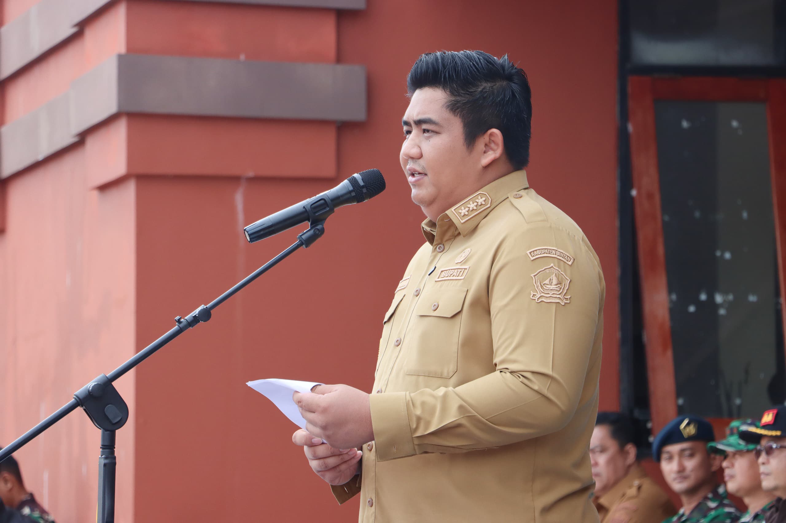'Siap Untuk Selamat', Bupati Roby Beri Amanat Sinergitas Saat Apel Kesiapsiagaan Bencana 2025
